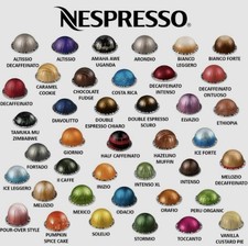 Genuine Nespresso VERTUO Line Coffee Machine 60 Capsules Pods Popular