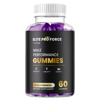 #ad 1 Pack Elite Pro Force Gummys Male Support Supplement EliteProForce 60 Gummies $19.95