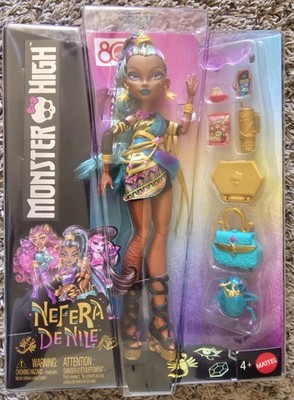 Monster High G3 NEFERA DE NILE 2025 Fashion Doll MIB Mattel Mummy Monster