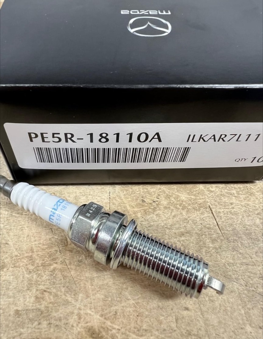 4 set of Mazda Spaek Plugs OEM PE5R18110A for CX5 Mazda6 Mazda3