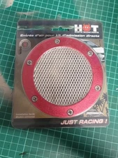 Red Air Intake Induction Vent Cover