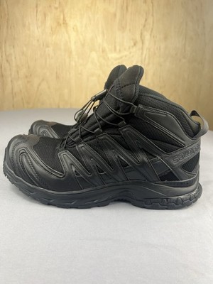 Salomon XA Forces Mid GTX Men's 8 Triple Black Gore-Tex Trail