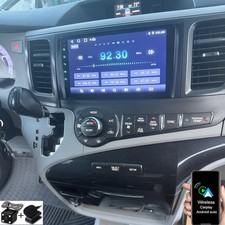 For Toyota Sienna 2011-2014 Radio Car Stereo Apple Carplay Android Gps Nav Wcam