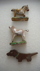 Antique Wooden PUTZ Miniature/Small German Erzgebirge? Animal LOT (4) *As Found — photo 3