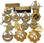 Post WW2 Royal Brunei military uniform collar or cap badges