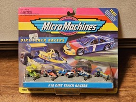 Lot of 5 Vintage 1995 Galoob Micro Machines Minis #25 Rally Set: #10, 17, 18, 11