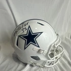 Javonte Williams Signed Dallas Cowboys speed replica Helmet