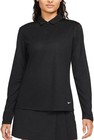 Nike  Women's  Dri-FIT Victory  Long-Sleeve Golf Polo Shirt, Black, NWT! Sz: XS