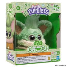 Furby Furblets Star Wars Grogu Collectible Electronic Plush Toy, Officially Lic