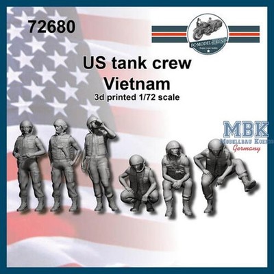 FC MODEL TREND FCMT72680 US tank crew Vietnam (1:72)