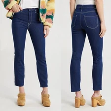 Mother The Double Dazzler High Waist Jeans In Dark Ooh La La $268 Sz 24