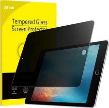 JETech Privacy Screen Protector for iPad (9.7-Inch, 2018/2017 Model, Black 