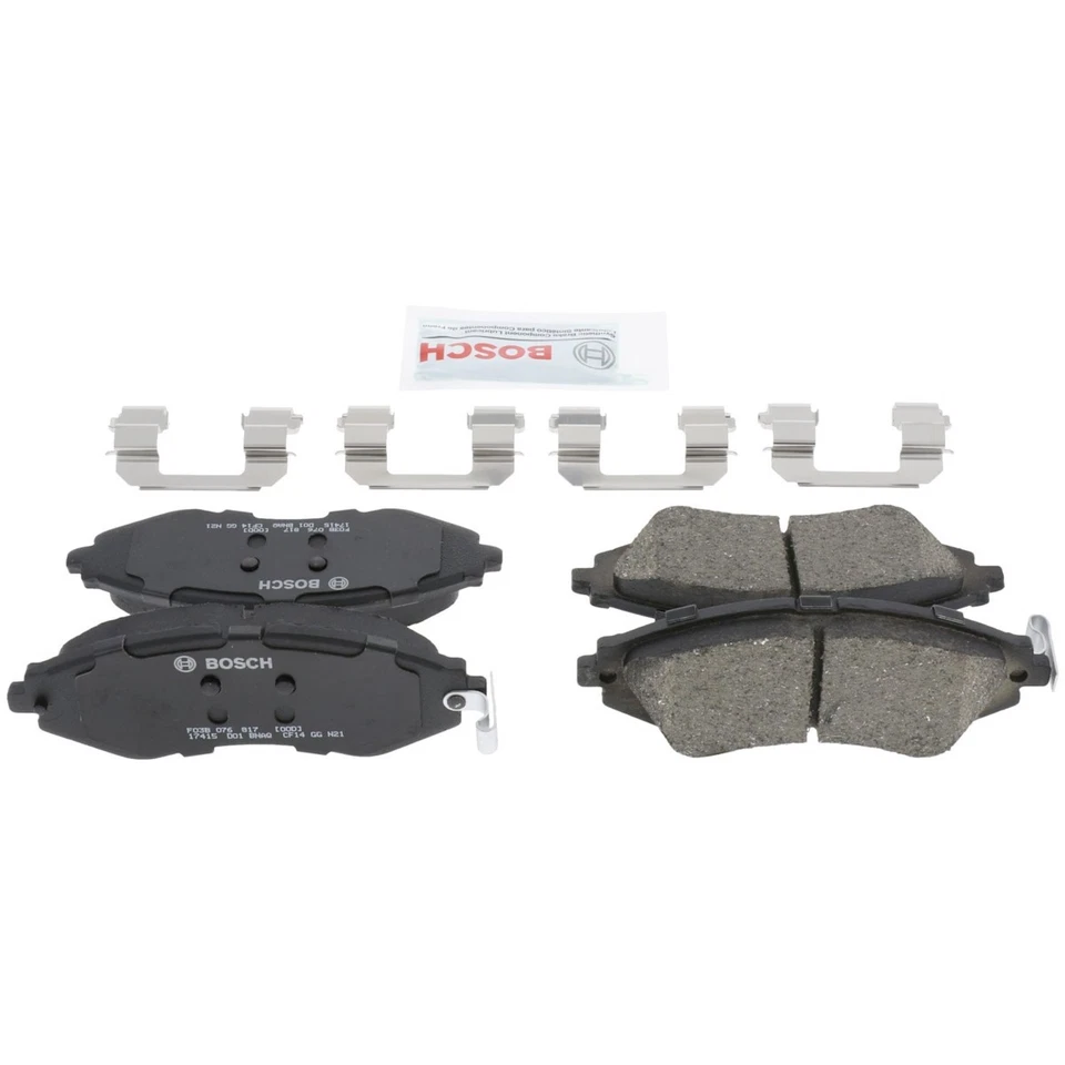 Juego de pastillas de freno delanteras BC1035 Bosch 2 ruedas para Chevy Chevrolet Spark EV Aveo5 Foto 4 de 4