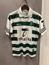 Maglia Sporting Lisbona 1996/1997/1998 Adidas M Telecel Portugal SCP