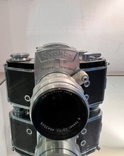 EXAKTA VAREX IIa 35mm Film Camera w/ Carl Zeiss Jena Tessar 50mm f/2.8   Clean V