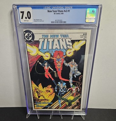 NEW TEEN TITANS V.2, # 1 CGC 7.0