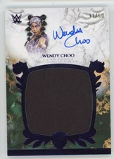 WENDY CHOO 2025 Topps Royalty WWE RYA-WCH Relic Jumbo Auto Event Used SP /50