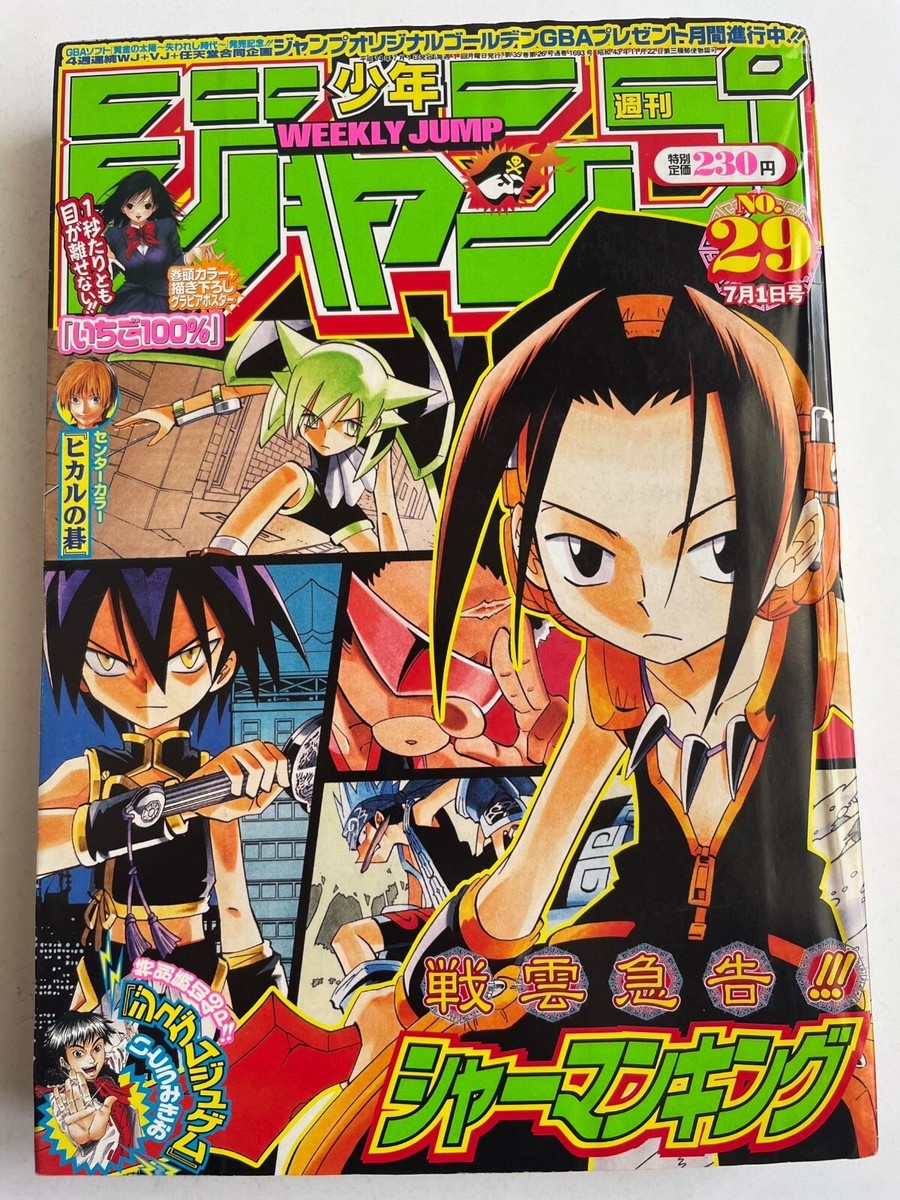 weekly Shonen Jump 2002 No. 29 One Piece EDWARD NEWGATE First