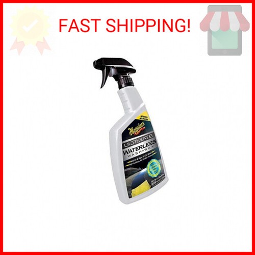 Meguiar's Ultimate Waterless Wash & Wax - Scratch-Free Waterless Car Wash That M