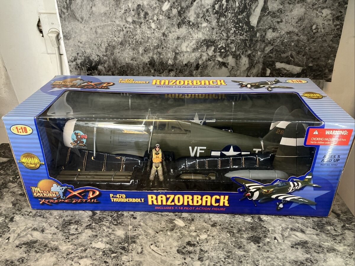21st Century Toys 1/18 P-47D Military Airplane Kit 21st Century Toys 1/18 P-47D Military Airplane Kit