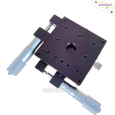 XY Fine Tuning Platform Manual Tuning Roller Linear Stage Sliding Table 80*80mm