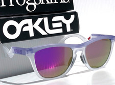 Oakley FROGSKINS Hybrid Mt Lilac  Clear POLARIZED Galaxy Purple Sunglass 9289
