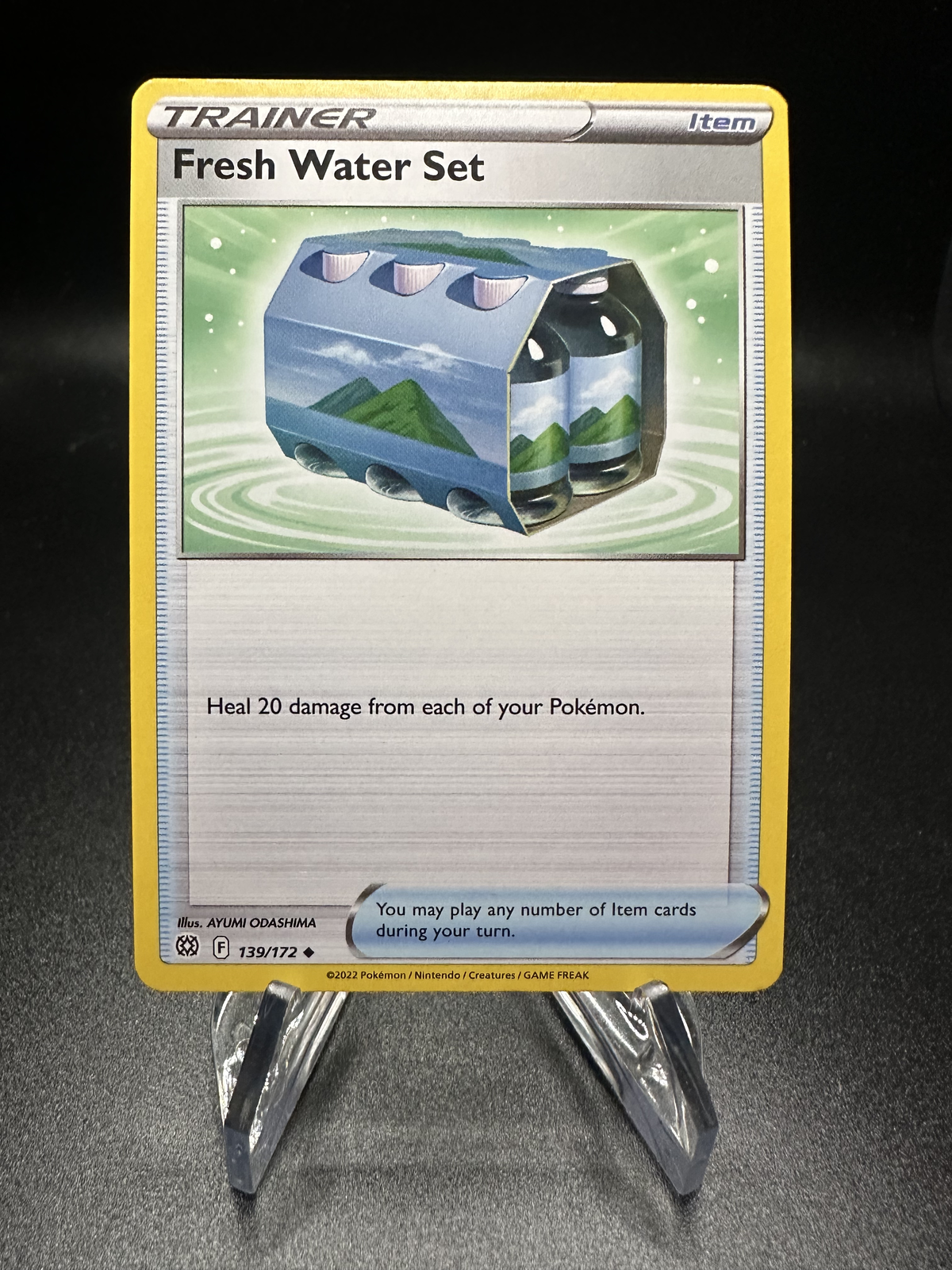 Fresh Water Set 139/172 Brilliant Stars Pokémon TCG Card