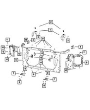 Genuine Mopar 2014-2018 Jeep Cherokee Cooling...