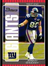 2005 Bowman #85 Jeremy Shockey