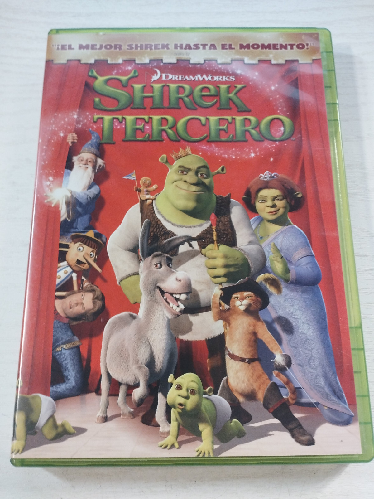 Shrek Third DreamWorks - DVD Spanish English Region 2 Am