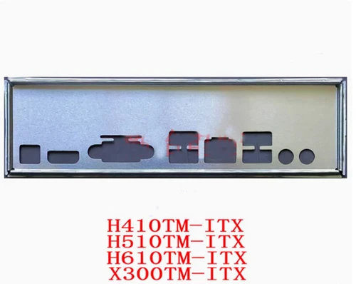 Shield I/O IO Backplate For ASRock X300TM-ITX Motherboard