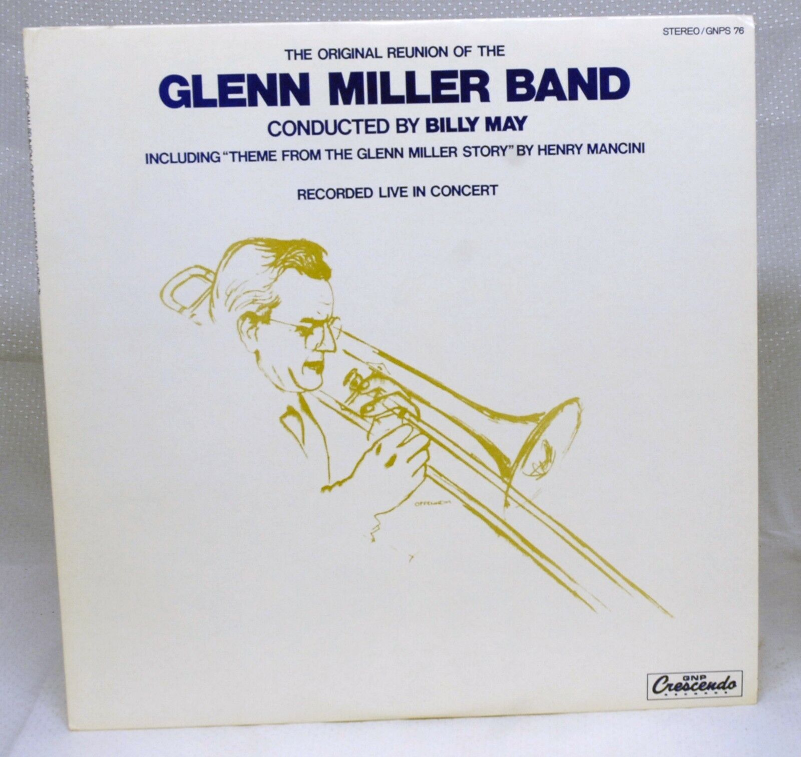 VINTAGE LP The Original Reunion of the Glenn Miller Band Live in Concert ED215