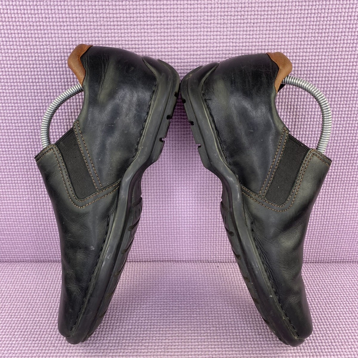 Cole Haan Mens Zeno Leather Slip On Loafers Black 10 C07485  display picture 3