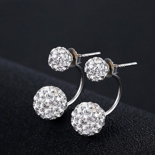 Rhinestone earrings - Picture 5 of 7