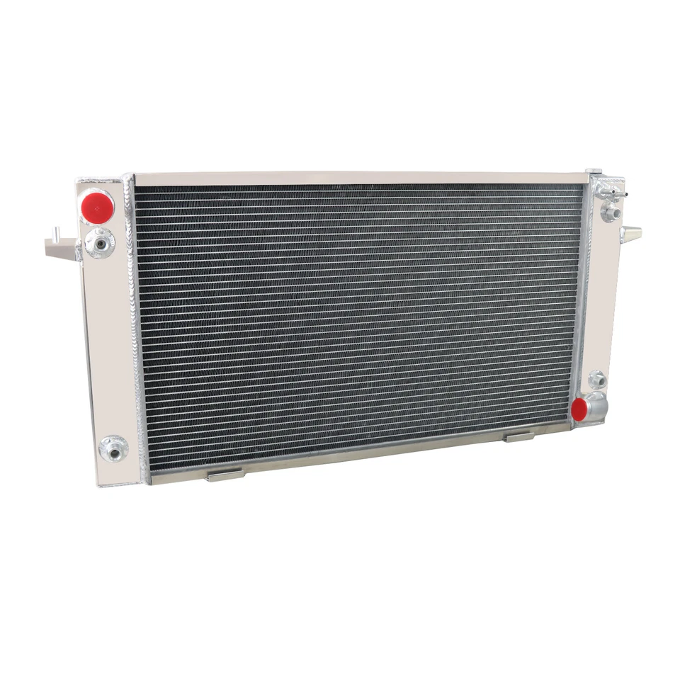 Radiador de aluminio de 4 filas para Land Rover Range Rover Discovery I/II 1987-1998 1991 Foto 3 de 4