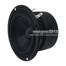 1x 3.5" inch 4/6/8Ohm 15W Full Range HIFI Audio Speaker Stereo Loudspeaker Horn