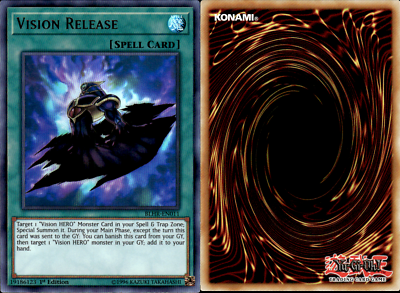 new yugioh card releases BLHR-EN011 Vision Release Ultra Rare 1st Edition Mint Ignite your collection with the Konami Yu Yu-Gi-Oh! Duel Links || NEW