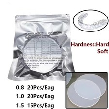 Dental Lab Round Orthodontic Splint Thermoforming Vacuum Forming Sheet Soft/Hard