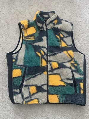 Stussy Sherpa Block Vest | eBay Stussy Sherpa Block Vest | eBay