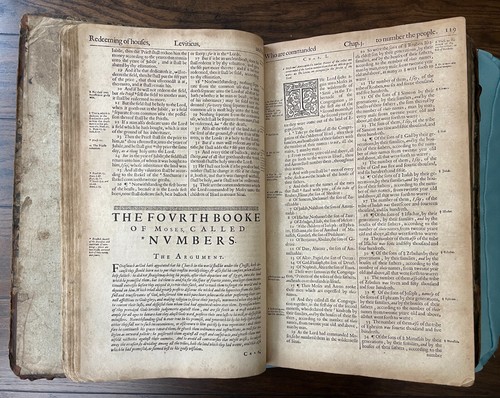1640 Folio Geneva Bible Illustrated - Bible of the Puritans and Pilgrims - Picture 8 of 19