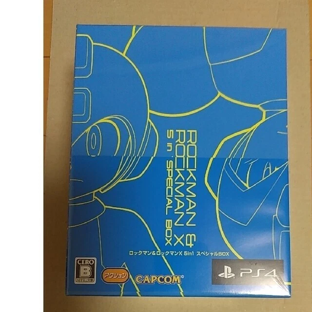 Rockman & Rockman X 5in1 Special Box PS4 Game Capcom Japan
