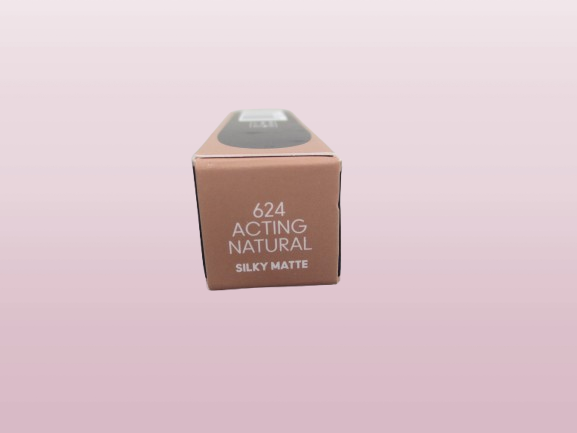 MAC MACXIMAL SILKY MATTE LIPSTICK 624 ACTING NATURAL 0.12 OZ