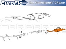 FOR ROVER 75 SALOON 2.0 2.5 V6 PETROL EXHAUST REAR BACK BOX 1999 TO 2005