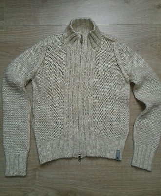 CALVIN KLEIN JEANS Kinder Pullover Jungen Mädchen Jacke Wolle MADE IN ITALY (S)