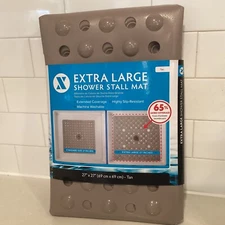 27 Inch Extra Large Shower Stall Anti-Slip Shower Safety Mat