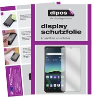 2X Schutzfolie FüR Lg K50 Klar Displayschutzfolie Folie Display Schutz Dipos