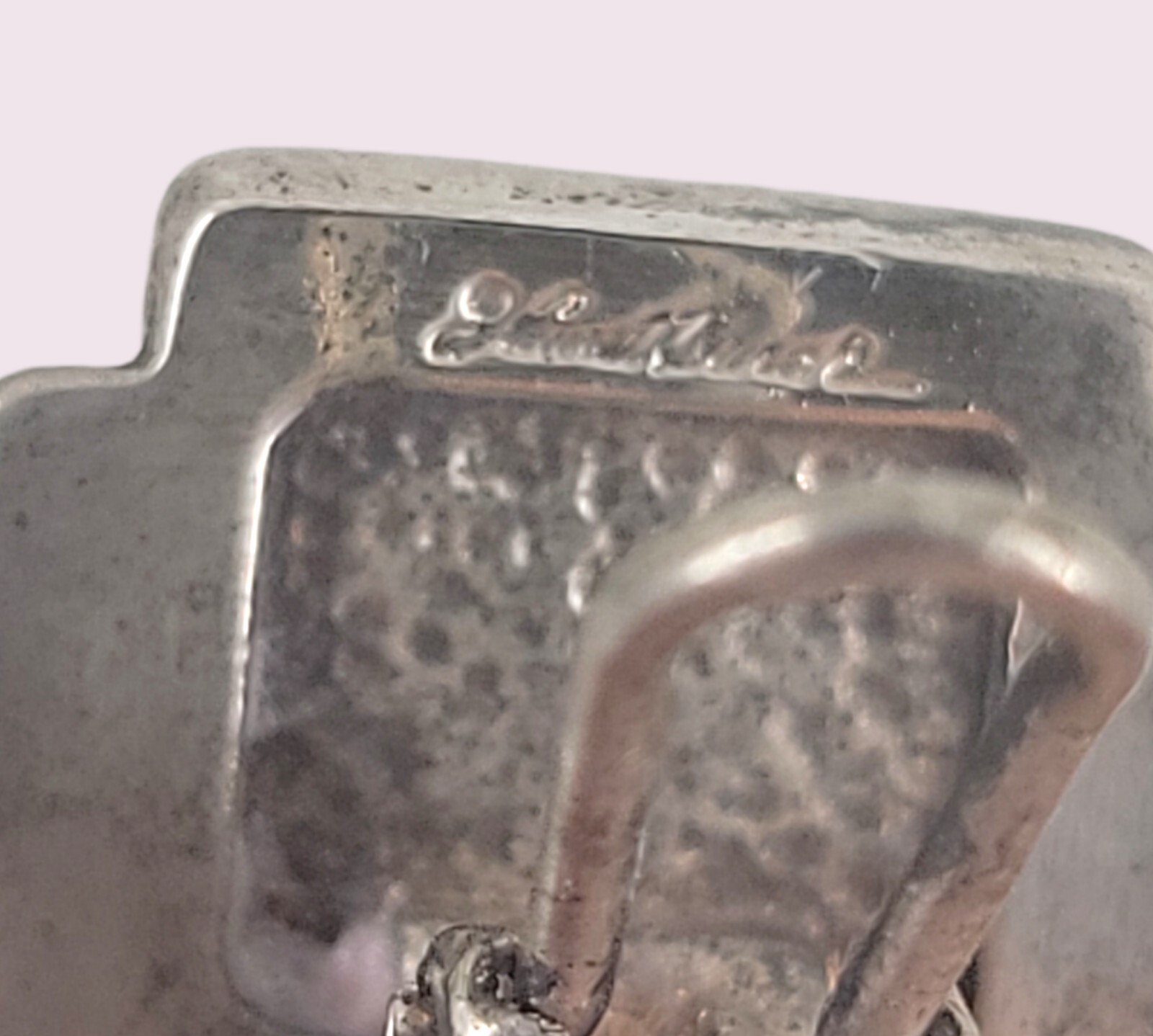 Signed Laurel Burch Rectangular Square Geometric … - image 5