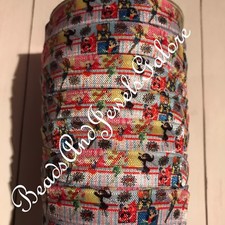 Superhero foe inspired superhero elastic superhero hair ties girl superhero-5/8"