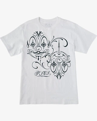 Rvca - T-shirt - Mister Cartoon - White - Photo 1/4