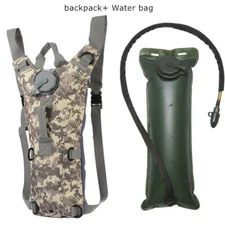 Military Tactical 3L Water Bladder Bag Backpack Hydration Outdoor Hiking Camping